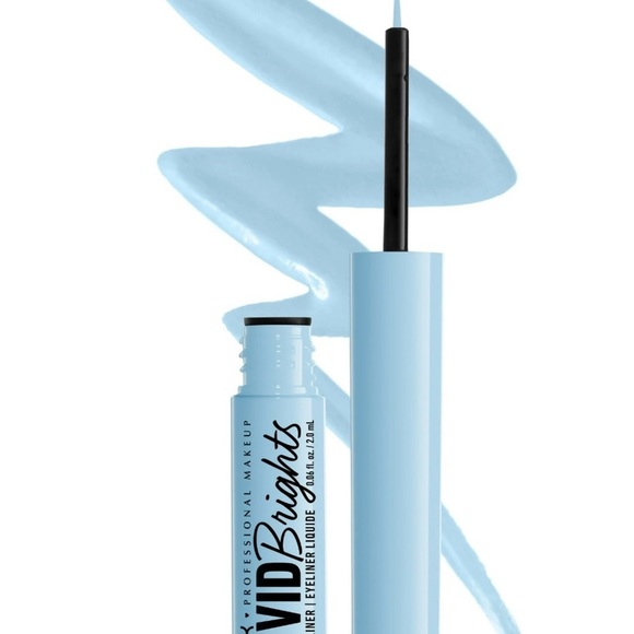 3 NYX Professional Makeup Vivid Bright Matte Liquid Eyeliners - Picture 8 of 12